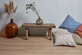 Кварцвиниловая плитка VINILAM Cork Дуб Батис 10099V