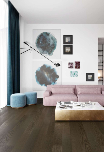 Паркетная доска ESTA Oak BC Tobacco Brown 11161