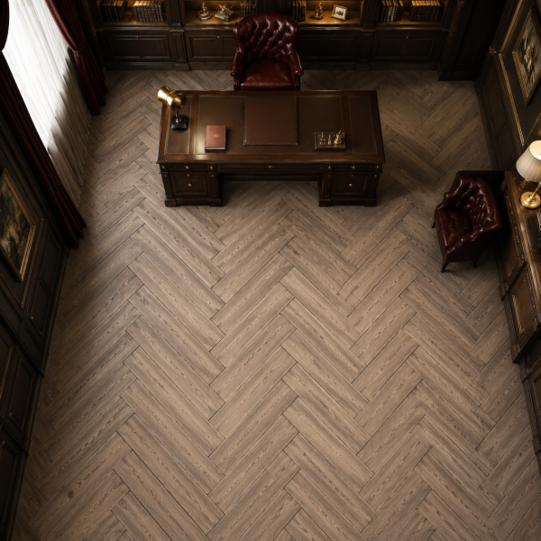 Клеевая LVT плитка елочкой Aquafloor Паркет клеевой (Parquet Glue) AF2503PG