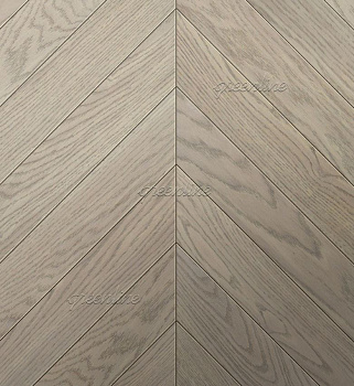 Инженерная доска Greenline АЛЬТ (французская ёлка) 816 Дуб Сингл