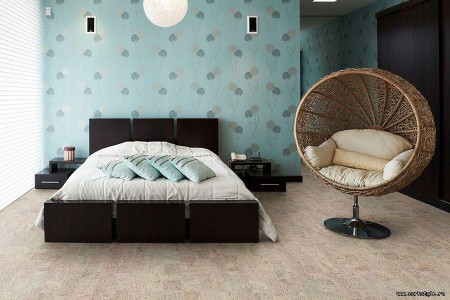 Клеевой пробковый пол  CORKWISE Fantasie Crème