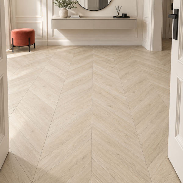 Кварцвиниловая плитка Alpine Floor Альпийский шеврон (Chevron Alpine) ECO 18-7 Сонома
