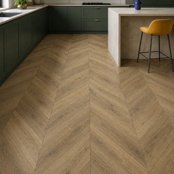 Клеевая LVT плитка Шеврон клеевой (Паркет) (Chevron Glue) AF2556PGCh