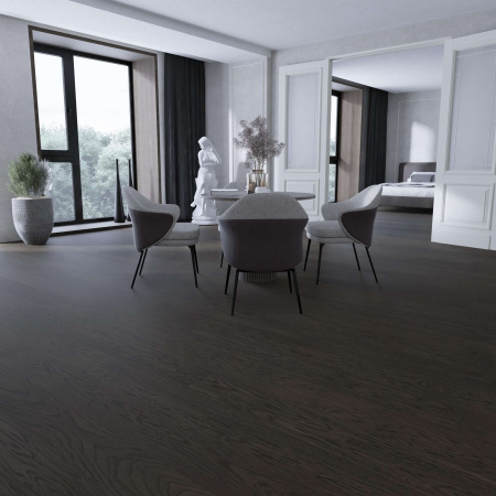 Паркетная доска ESTA Oak Nova Eco Elite Lava Grey 16051
