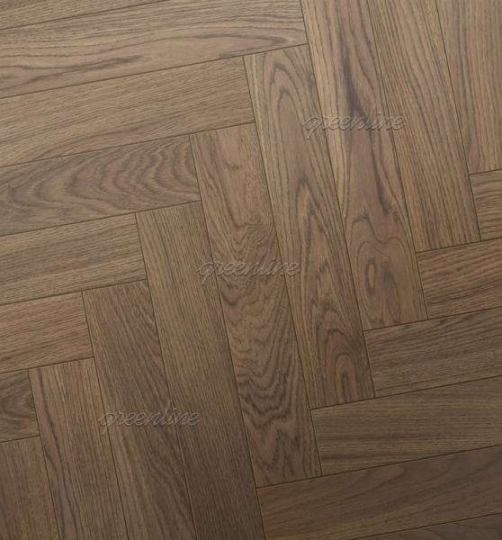 Инженерная доска Greenline ULTIMA (английская ёлка) 826 Дуб Эволюшн