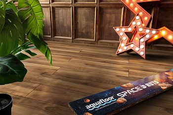 Клеевая LVT плитка Aquafloor Space Nuts XL Glue AF4073NXL Glue