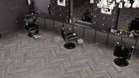 Клеевая кварцвиниловая плитка Alpine Floor Паркет LVT (Parquet LVT) Венге Грей ECO 16-8