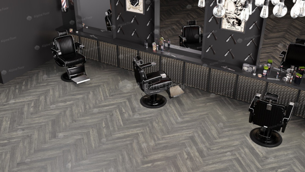 Клеевая кварцвиниловая плитка Alpine Floor Parquet LVT Венге Грей ECO 16-8