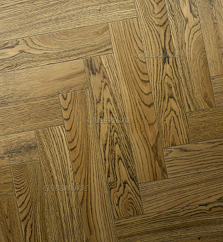 Инженерная доска Greenline EXTRA (английская ёлка) 711 Дуб Брайт