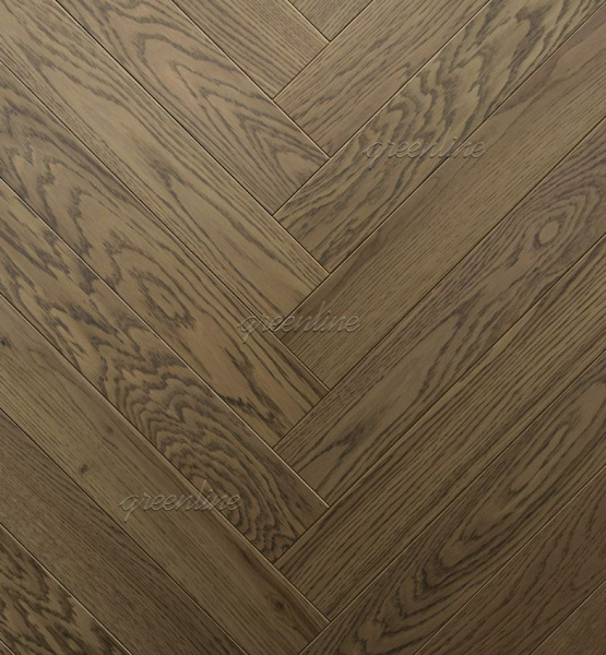 Инженерная доска Greenline DELUXE (английская ёлка) 107 саммер