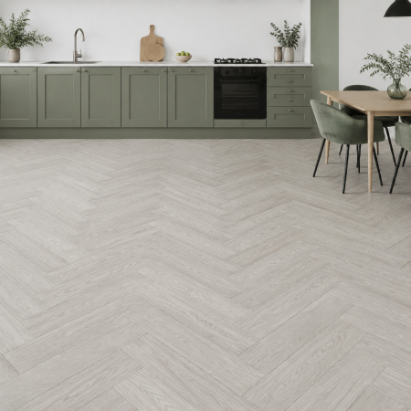 Кварцвиниловая плитка (Елочка) Alpine Floor Легкий паркет (Light Parquet) ECO Дуб Полис ЕСО 13-21