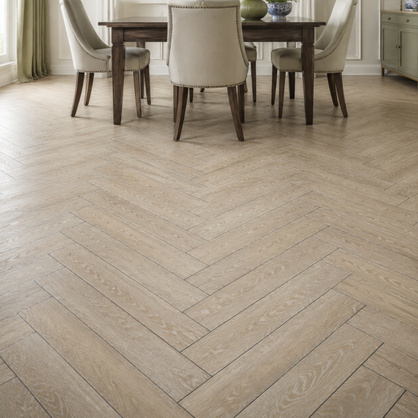 Кварцвиниловая плитка елочкой Aquafloor Паркет плюс (Parquet Plus) AF6018PQ