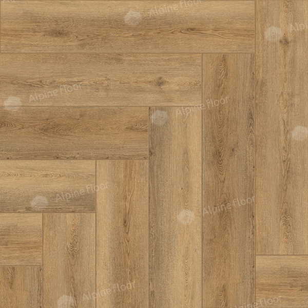 Кварцвиниловая плитка (Елочка) Alpine Floor PARQUET LIGHT Дуб Буна ЕСО 13-30