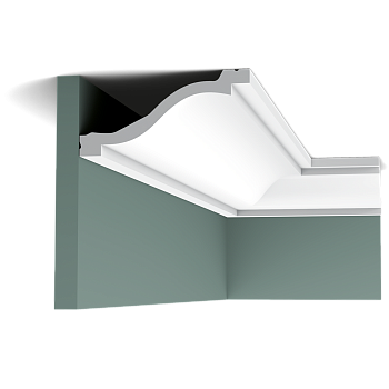 Карниз Orac Decor Полиуретан C331 д 2000 x в 64 x ш 135