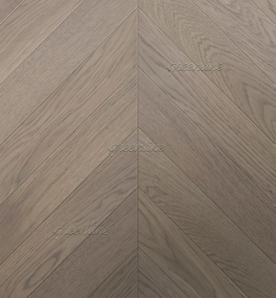 Инженерная доска Greenline ULTIMA (французская ёлка) 819 Дуб Пульсар