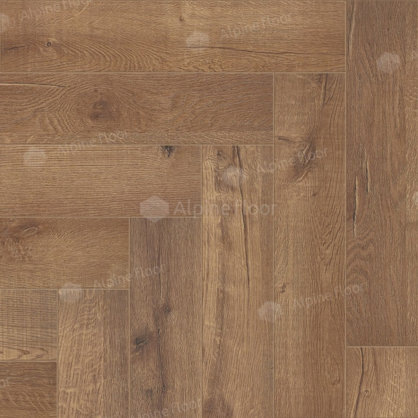 Клеевая кварцвиниловая плитка Alpine Floor Parquet LVT Дуб Royal ECO 16-2