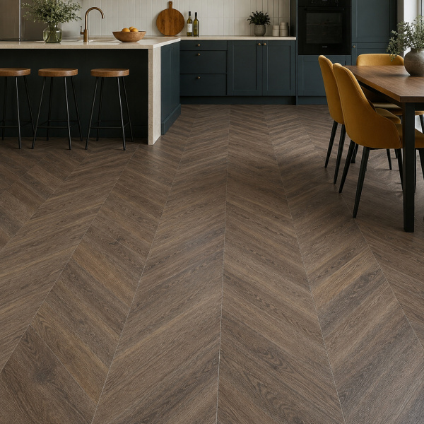 Клеевая LVT плитка Шеврон клеевой (Паркет) (Chevron Glue) AF2559PGCh