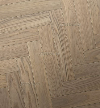 Инженерная доска Greenline ULTIMA (английская ёлка) 828 Дуб Эклипс