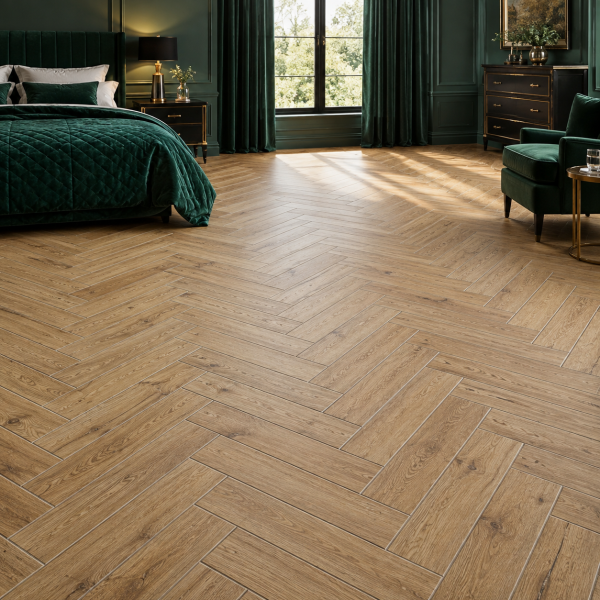 Кварцвиниловый ламинат Aquafloor Космос Паркет легкий (Space Parquet Light) AF4507PQL
