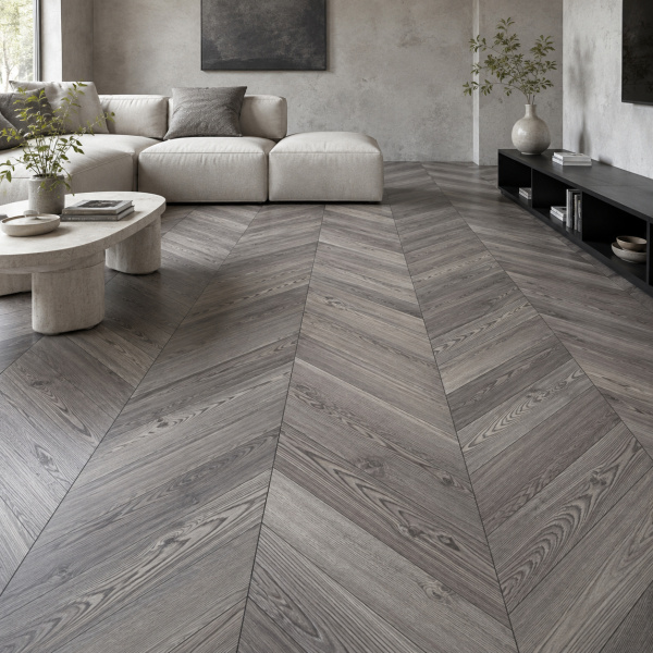 Клеевая LVT плитка Шеврон клеевой (Паркет) (Chevron Glue) AF2552PGCh