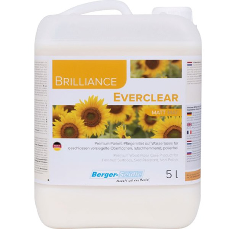 Препятствующее скольжению средство по уходу за лакированным паркетом Berger «Everclear» (глянцевое 5 литров)