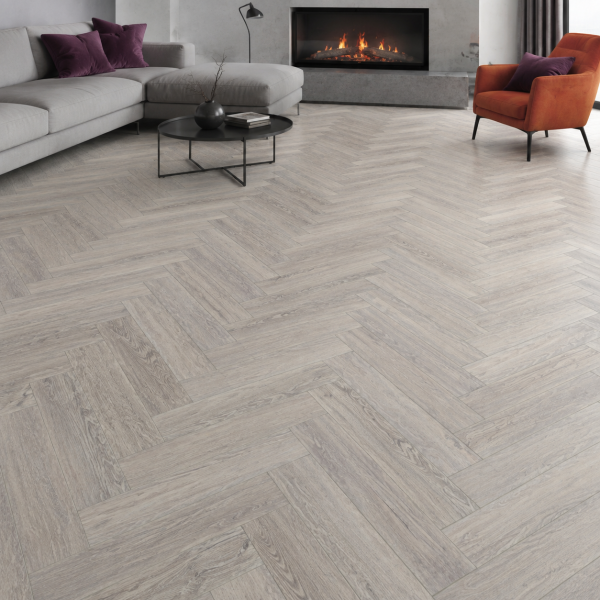 Кварцвиниловая плитка елочкой Aquafloor Паркет плюс (Parquet Plus) AF6029PQ+