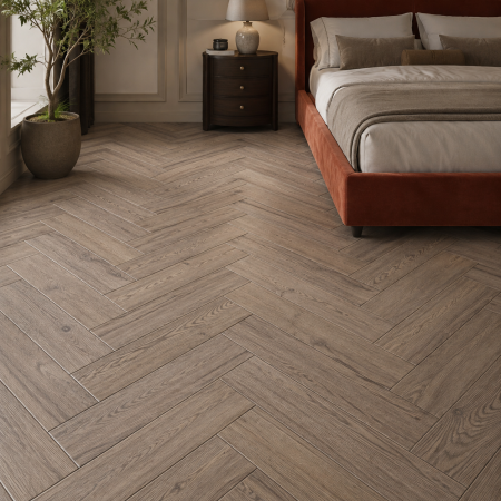 Клеевая LVT плитка елочкой Aquafloor Паркет клеевой (Parquet Glue) AF2503PG