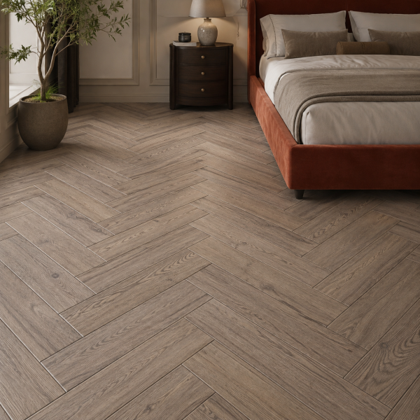 Клеевая LVT плитка елочкой Aquafloor Паркет клеевой (Parquet Glue) AF2503PG