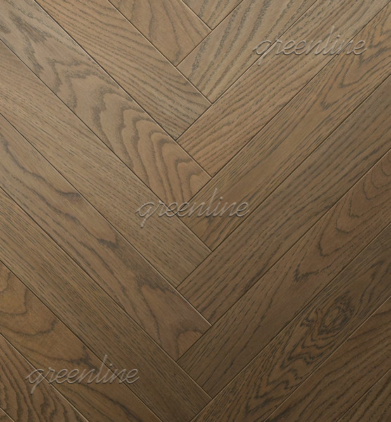 Инженерная доска Greenline NEXT (английская ёлка) 702 Дуб Легенд