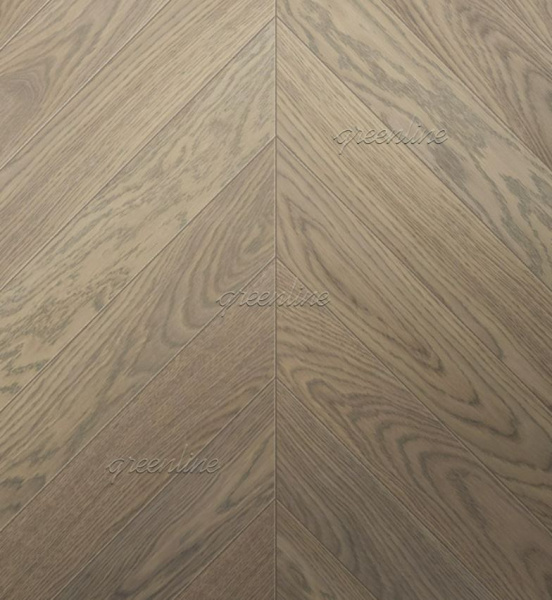 Инженерная доска Greenline ULTIMA (французская ёлка) 825 Дуб Космо