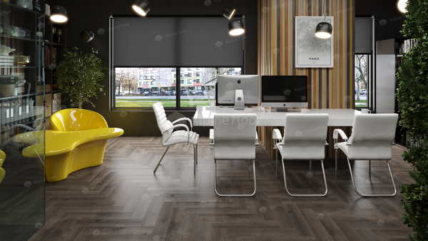 Клеевая кварцвиниловая плитка Alpine Floor Parquet LVT Дуб Антарес ECO 16-19