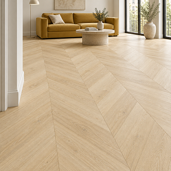 Кварцвиниловая плитка Alpine Floor Альпийский шеврон (Chevron Alpine) Тёплый Caldo ECO 18-20 MC