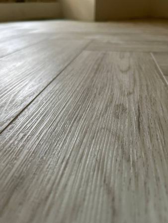 Кварцвиниловая плитка (Елочка) Alpine Floor PARQUET LIGHT ECO 13-4 Дуб Арктик