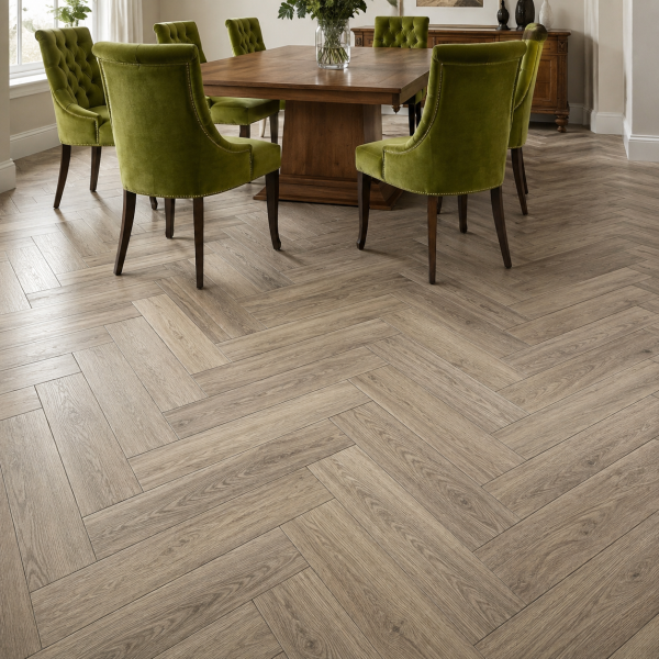 Кварцвиниловый ламинат Aquafloor Космос Паркет легкий (Space Parquet Light) AF4503PQL