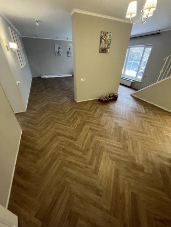 Кварцвиниловая плитка (Елочка) Alpine Floor PARQUET LIGHT ECO 13-10 Макадамия