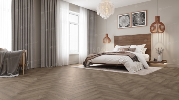 Клеевая кварцвиниловая плитка Alpine Floor Parquet LVT Дуб Насыщенный ECO 16-7