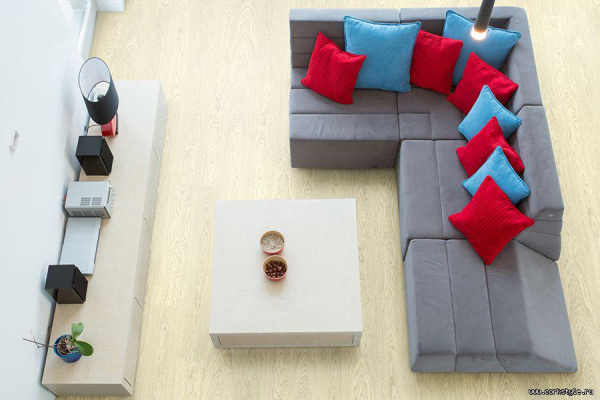 Пробковый пол Wood XL (замок) Oak White Markant