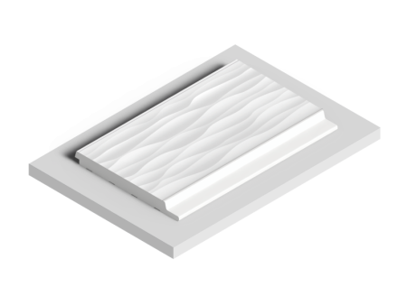 Декоративная панель HIWOOD LV127W NP