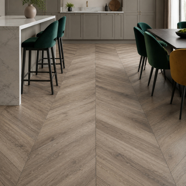 Клеевая LVT плитка Шеврон клеевой (Паркет) (Chevron Glue) AF2554PGCh