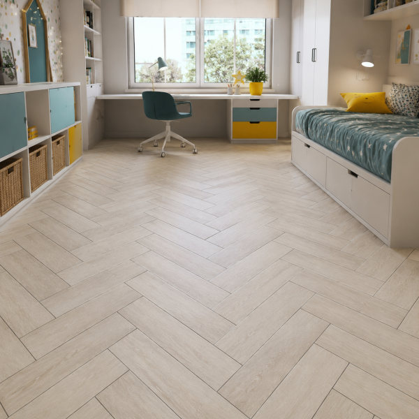 Кварцвиниловая плитка елочкой Aquafloor Паркет плюс (Parquet Plus) AF6017PQ