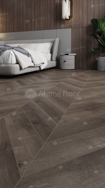 Кварцвиниловая плитка Alpine Floor Chevron LVT ECO 20-9 Дуб Антарес
