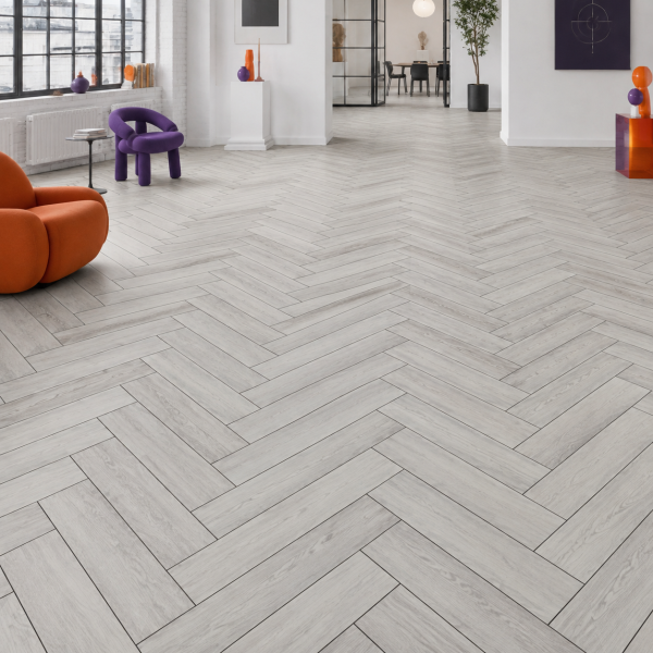 Кварцвиниловая плитка елочкой Aquafloor Паркет плюс (Parquet Plus) AF6016PQ