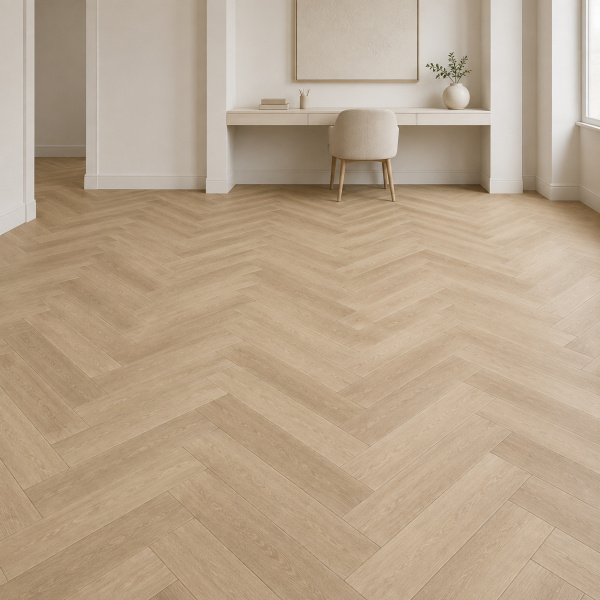Кварцвиниловая плитка (Елочка) Alpine Floor Легкий паркет (Light Parquet) Дуб Ригель ЕСО 13-24