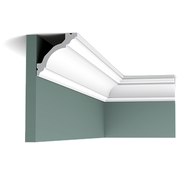 Карниз Orac Decor Полиуретан C213 д 2000 x в 80 x ш 80