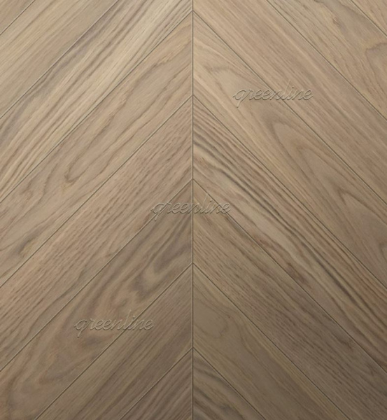Инженерная доска Greenline ULTIMA (французская ёлка) 828 Дуб Эклипс
