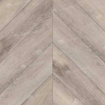 Кварцвиниловая плитка Alpine Floor Альпийский шеврон LVT (Chevron Alpine LVT) ECO 20-8 Дуб Исида