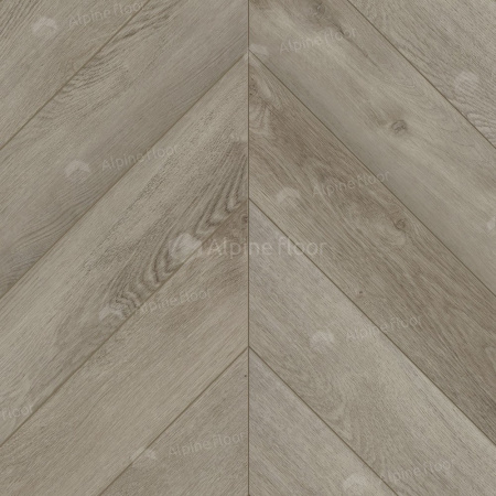 Кварцвиниловая плитка Alpine Floor Альпийский шеврон LVT (Chevron Alpine LVT) ECO 20-1 Дуб Фантазия