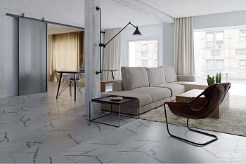 Кварцвиниловая плитка CERAMO VINILAM XXL STONE GLUE Греческий Мрамор 87999