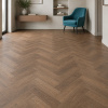 Кварцвиниловая плитка (Елочка) Alpine Floor Легкий паркет (Light Parquet) Дуб Альферац ЕСО 13-22