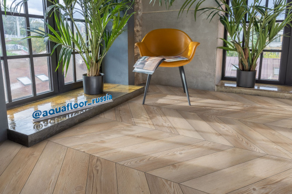Клеевая LVT плитка Parquet Chevron Glue AF2555PGCh